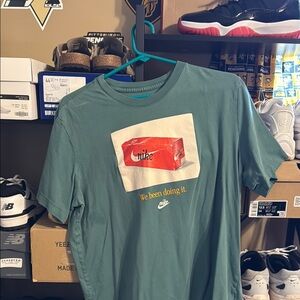 Nike Green Short Sleeve Graphic Tee